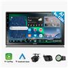 ATOTO Autoradio Android 7 pollici doppio DIN con radio DAB integrata, agente AI, 4G LTE, Bluetooth, navigatore integrato, schermo touch, lettore multimediale.