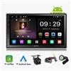 ATOTO Autoradio Android 2 Din con CarPlay e Android Auto Wireless, Schermo Touch da 7 Pollici con Telecamera, GPS, Navigazione, Wi-Fi/BT/USB, DSP ed EQ