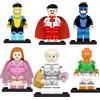 NONE Statuetta 3D Invincible Series Omni Man Mark Atom Eve, Ornamento per Casa, Regalo per Amanti degli Anime