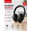NONE Cuffie Bluetooth Wireless ANC Gembird Over Ear Stereo HiFi con Cancellazione Attiva del Rumore Microfono Integrato AUX Auricolari BT 5.3 per Smartphone PC Tablet TV Viaggio Gaming