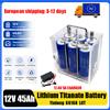 SMALL DEN Batteria al titanato di litio Yinlong 12V 45Ah LTO 66160 6S1P con BMS integrato ad alta potenza 10C per ricarica audio auto (spedizione dall'Europa)