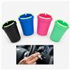 NONE Posacenere Universale per Auto con Coperchio, Grande Capacità, Senza Fumo, Anti-Odore, Portabicchieri, Accessorio Interno Luminoso al Buio