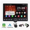 ATOTO Autoradio Android con schermo retrattile da 10 pollici, pulsante fisico, telecamera, CarPlay, Android Auto, Bluetooth, radio, lettore multimediale per auto 1 Din.