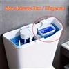 NONE Dispenser Solido per WC - Ricambio Serbatoio, Scatola Dispenser Sospesa a Rilascio Lento per Pulizia Ciotola WC, Prolunga il Tempo di Pulizia