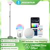 AIGOSTAR Lampada da terra moderna Aigostar, lampadina intelligente a rete compatibile con Bluetooth E27, RGB a colori completi, dimmerabile 2700k-6500k, telecomando e controllo vocale Alexa, altezza 175 cm