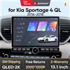 Junsun 13.1″ QLED wireless CarPlay Android Auto Autoradio per Kia Sportage 4 QL 2016-2018 Sistemi intelligenti DSP SWC RDS GPS FM
