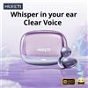 HKRETI Auricolari wireless originali HKRETI HG10 con clip, Bluetooth 5.4, sportivi, impermeabili, con cancellazione del rumore, audio stereo, compatibili con w