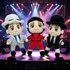 MYRYTANDA Peluche Cartoon Michael Jackson, Giocattoli Imbottiti del Cantante, Regali di Compleanno per i Fan