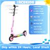RCB KIDS Monopattino Elettrico RCB KIDS per Bambini dai 6 ai 12 Anni, Motore da 150W, Velocità 18 km/h, Pieghevole, Altezza Regolabile, Autonomia 15 km, Pneumatici da 7 Pollici, Display LED, Luci Colorate,