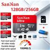 Lenovo Scheda Micro TF/SD da 128GB 256GB Classe 10, Schede di Memoria ad Alta Velocità, Prestazioni Stabili, Scheda di Memoria SD per Telefoni/Fotocamere Digitali/MP3