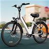 Urlife Bicicletta Elettrica da 26 Pollici con Pneumatici Larghi, Bici Elettrica da Pendolare con Batteria Rimovibile 36V 13AH, Autonomia 60KM, Bici Elettrica per Adulti