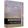 Kokonote Agenda Settimanale 2026 2027 - Diario Scoula per Università | Scuola Superiore, Weekly Planner, Copertina Rigida, Segnalibri, Stickers, Illustrazioni, Monet, 17 Mesi