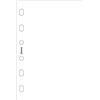 Filofax Pocket Plain White (B212405)