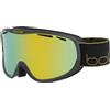 BOLLE' Maschera sci BollÃ© Sierra Black Gold Shiny Sunshine