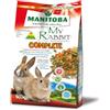 Generico My Rabbit Complete Manitoba Mangime per Conigli, alimento completo per conigli con Vitamine,Fibre e Proteine | 1 confezione da 600 grammi.