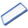 Pjeghbvop Vassoio professionale per la riparazione di orologi e pianificatori, in polistirolo, per orologiai e appassionati di orologi, portatile, blu