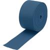 QUARKZMAN Fasce Elastiche per Cucito 5cm 5 Iarde/15 Piedi Blu Acciaio Bobina Elastica ad Alta Elasticità per Parrucche, Cintura, Pantaloni