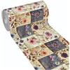 emmevi Tappeto Cucina Gomma Pvc Morbido Antimacchia Passatoia Antiscivolo Antisfilo Lavabile 51x80 Dis_D
