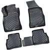 Generico Tappetini Tappeti Auto in GOMMA -TPE 3D a Vaschetta Serie anteriore e posteriore Specifici (NON ORIGINALI) COMPATIBILI con Doblo' prodotti dal 01/2010 al 05/2020-8000822