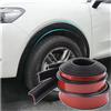 BFRDGE 2Pcs Listello Passaruota, per Toyota Corolla 2001-2006 Estensione del passaruota per Auto, Parafanghi per Auto, Protezione Anti-collisione,A