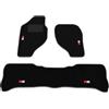 Somer Car Kit Tappetini Auto compatibili con Isuzu D-max 2002-2011 - posteriore unito | Set Tappeti in Moquette, ricamo R_S, Tappeto auto su misura