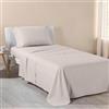 Caleffi - Lenzuola Letto Singolo Cotone 90x200 - Completo Lenzuola Letto Singolo Cotone con Angoli - Morbido, Traspirante e Ipoallergenico - Colore Vivo - Certificato Oeko Tex