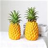 Catkoo Frutti Artificiali in Plastica Ananas Finto Ornamento per La Casa Decorazione per Decorazioni per Feste Prop, Intelligenza Perfetta per Bambini, Sviluppo Regali del Cervello Giallo SNone