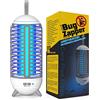 PRANITE Lampada Antizanzare, PRANITE 2500mAh Zanzariera Elettrica da Campeggio 2 in 1, Antizanzare Giardino Ricaricabile USB, IP65 Insetticida per Zanzare Portatile per Esterno, Interno