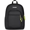 INVICTA Linea Coated Zaino Scuola Jelek Grs Jet Black