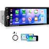 Kalakus Carplay Autoradio per Mini Cooper S R50 R52 R53 CD53 Cabrio GP/Seven/Park Lane, 6.9 pollici HD Touch Screen Auto Radio con Wireless Carplay Android Auto GPS Wi-Fi USB Bluetooth FM RDS