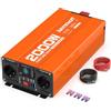 Joemnwart Inverter a Sinusoide Pura da 2000W, 12V a 230V con Display LCD, Potenza di Picco 4000W, ideale per laptop, ventilatori e altro