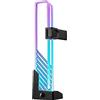 Cooler Master MasterAccessory Supporto GPU ARGB - Previene il Cedimento della Scheda Grafica, Vetro Temperato con Illuminazione Laterale ARGB, Design Versatile, Base Magnetica, Installazione Facile