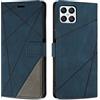 SONWO Cover per Honor X8 4G Custodia, Flip Caso in PU Pelle Case Cover Premium Portafoglio Custodia per Honor X8 4G, Supporto Stand, Slot per Schede, Blu