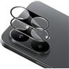 Xunzii 2 Pezzi Pellicola Fotocamera per Xiaomi Poco x8 Pro Max - [Nero], Durezza 9H Anti-Graffio Vetro Temperato Camera Protezione Lente, HD Senza Bolle Lente Protettiva Film