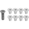 HSSDTECH Boden gehäuse Laptop Schrauben für ASUS Zenbook Flip 13 UX363 UX363EA UX363JA 9pcs Bottom Case Screws
