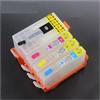 Generico Cartucce Ricaricabili Compatibile con HP 912 915 910 4 Pezzi(Europe 912XL)