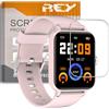 REY Pack 6X Pellicola salvaschermo per BLACKVIEW R30, qualità Premium