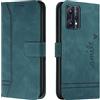 Bravoday Cover per Realme 9 PRO Plus/Realme 9 PRO +, Flip Custodia in Pelle PU Portafoglio Custodia per Realme 9 PRO Plus/Realme 9 PRO +, con Slot per Schede, Verde