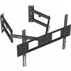 VIVO - Supporto da parete angolare per TV da 37 a 70 pollici, LCD, LED, plasma, staffa snodata Full Motion, VESA fino a 600 x 400, MOUNT-CR70C