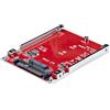 StarTech.com Adattatore SSD M.2 a U.3, per Unità M.2 PCIe NVMe, adattatore/convertitore host PCIe M.2 a U.3 da 2,5 (SFF-TA-1001), conforme a TAA - Formato unità da 2,5 (1M25-U3-M2-ADAPTER)