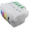 QHGLTHO Compatibile con il set di cartucce d'inchiostro ricaricabili Brother LC402XL for stampante MFC-J5340DW J6540DW J6940DW