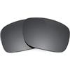 REVANT Lenti di ricambio compatibili con Maui Jim Huelo MJ449 - Nero Cromato Specchiato - Polarizzato
