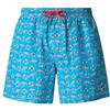 NORTH SAILS Boxer Mare Uomo in Tessuto Riciclato ad Asciugatura Rapida con Stampa all Over
