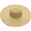 hehiy Cappelli da Sole da Spiaggia Donne,Cappello di Paglia a Falda Larga,Pieghevole e Compatto per Viaggio Estivi Cappello Donna Estivo con Visiera Classico