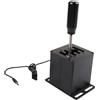 Honseadek Racing Simulator - Cambio manuale per Logitech G27 G29 T300, console in lega di alluminio con manopola in fibra di carbonio (7-HB045)