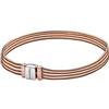 PANDORA Reflexions Bracciale in maglia snake multi placcato in oro rosa 14 carati e argento sterling, 16
