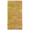Thedecofactory The Deco Factory Skin - Tappeto in pelle intrecciata, 60 x 120 cm, colore: giallo