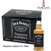 Jack Daniel Distillery JACK DANIEL'S No.7 Tennessee WHISKEY 12 x 50ml