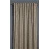 Gardinia Sehlbach Tenda pronta per l'uso con fettuccia, In pile polare Dimout, Marrone, 130 x 175 cm, A risparmio energetico in inverno, Termoresistente in estate, Opaco, Fissaggio facile