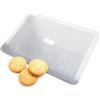 Gobel - Piastra per pasticceria perforata senza bordi - Teglia piatta perforata in alluminio - 30 x 40 cm - Made in Francia, Argento